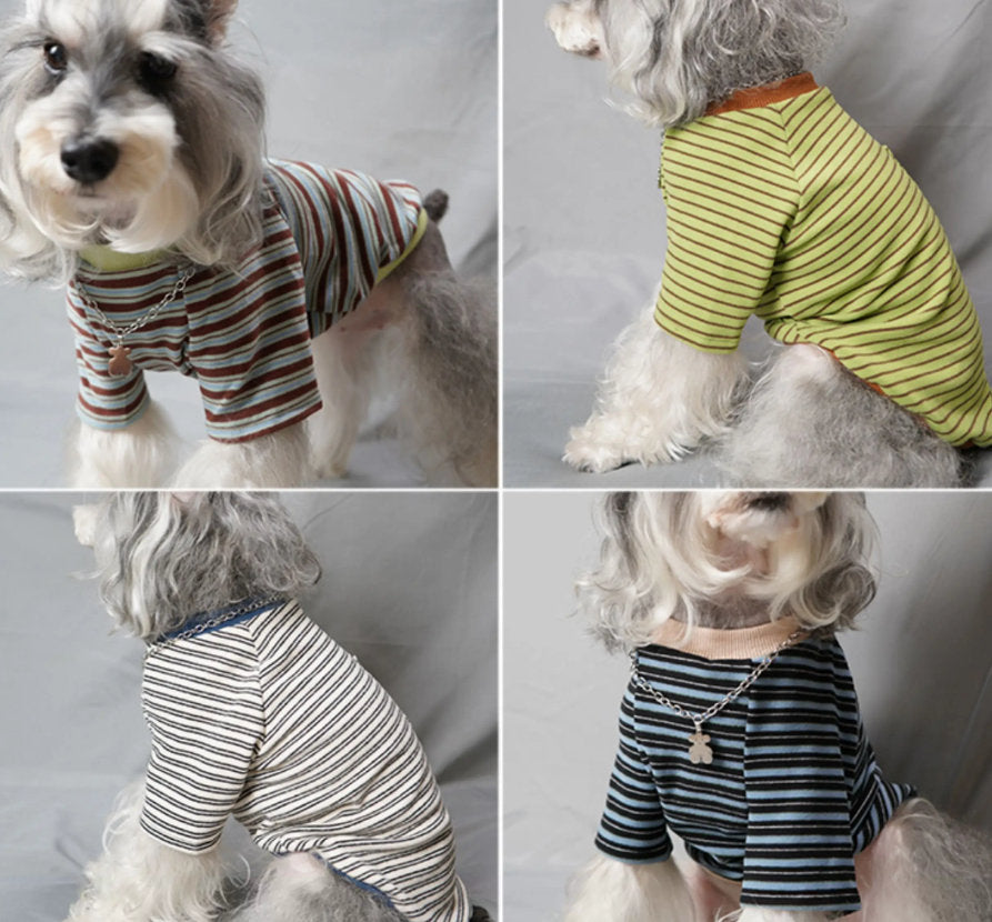 Pet Dog Clothes Autumn And Winter Teddy Coats Bichon Pajamas