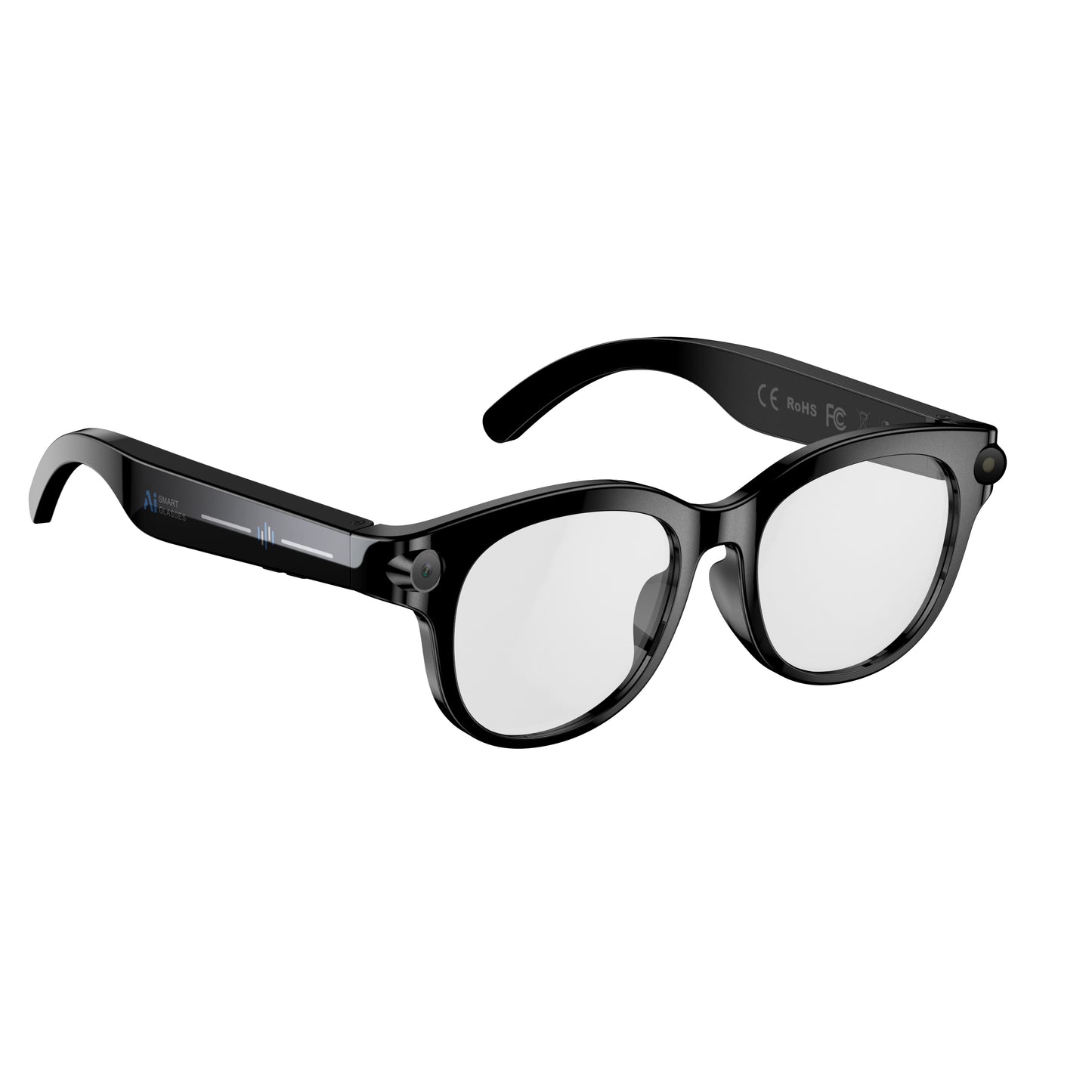 2MP AI Smart Glasses With Camera  Bluetooth Sunglasses For Music Calling Translation M89