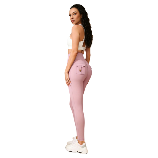 Women's Quick-Dry High-Elasticity Butt-Lifting Sports Trousers, Bare-Skin Feel Yoga Pants For Outdoor Activities