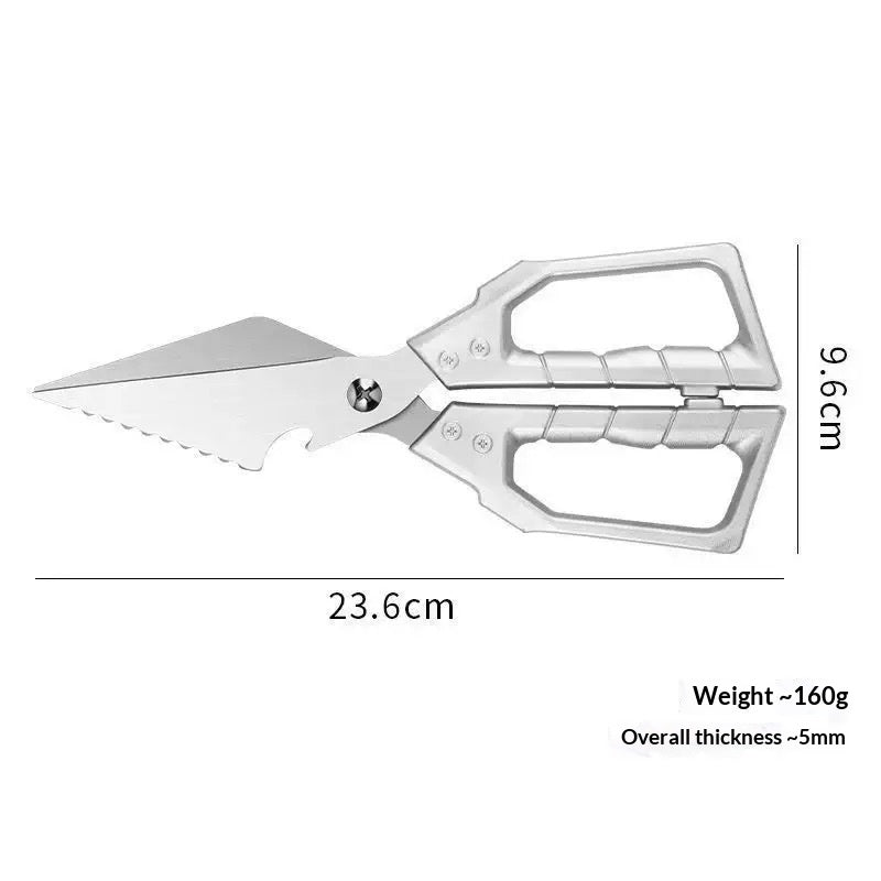 Thickened Large-Head Household Kitchen Bone Scissors