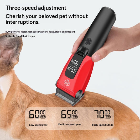 Pet Electric Clipper Dog Grooming Trimmer Rechargeable