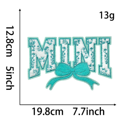 Chenille Embroidered Cloth Stickers Clothing Accessories Patch