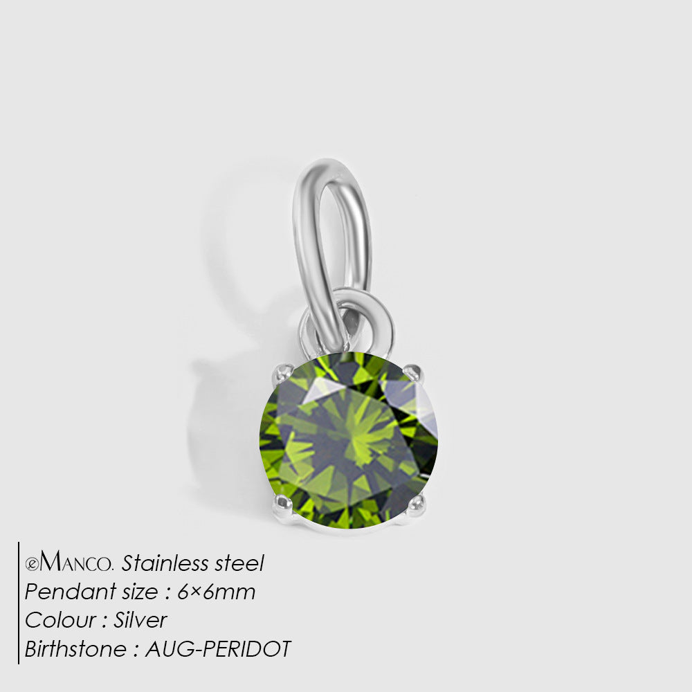 DIY Jewelry Accessories Stainless Steel Pendant Charms