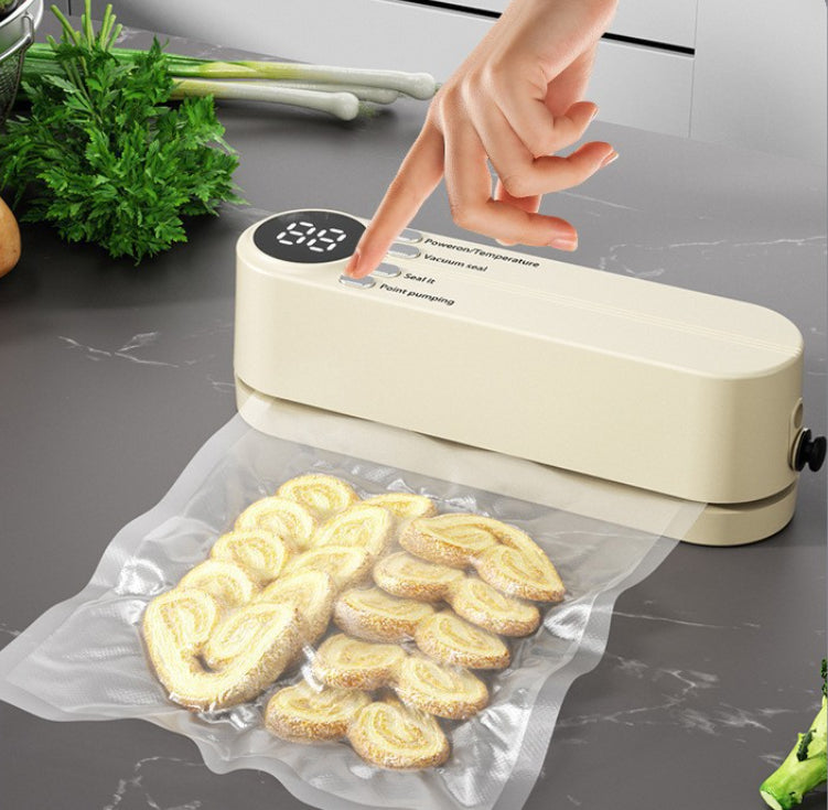 Household Vacuum Food Bags And Portable Sealing Machine