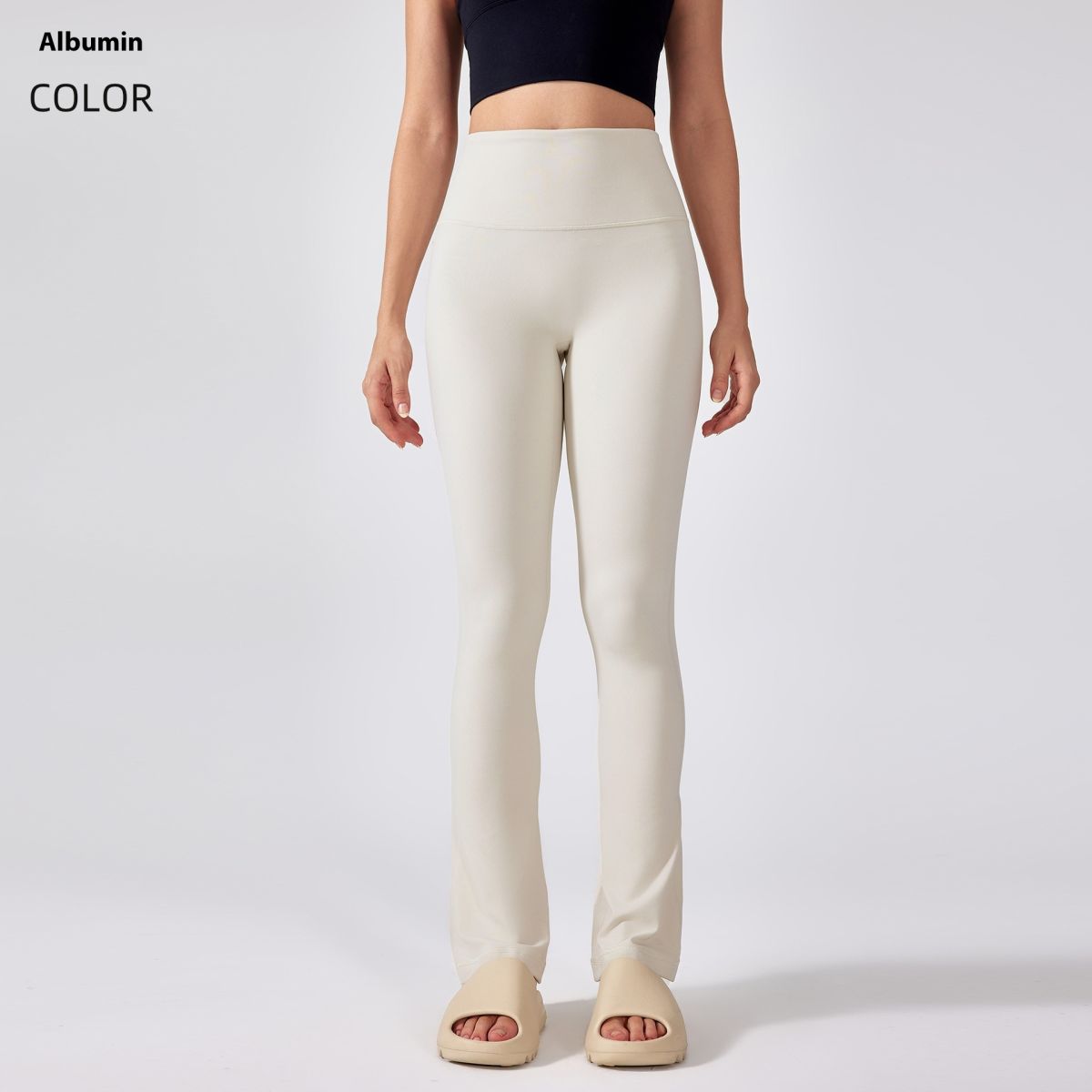 High Waist No Crotch Line Yoga Pants Naked Women Feeling Hip Lifting