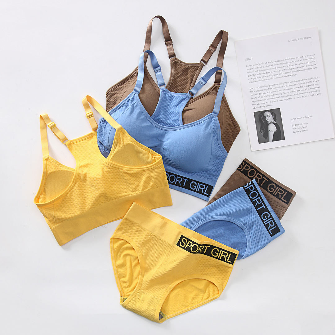 Sports Yoga Vest Suit Women's I-shaped