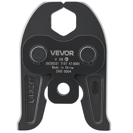 V28 Pressing Jaw, 28mm Press Jaw For V-Type Stainless Steel Pipes, High-Strength Carburized Steel Crimping Jaws Compatible With Standard Press Tools
