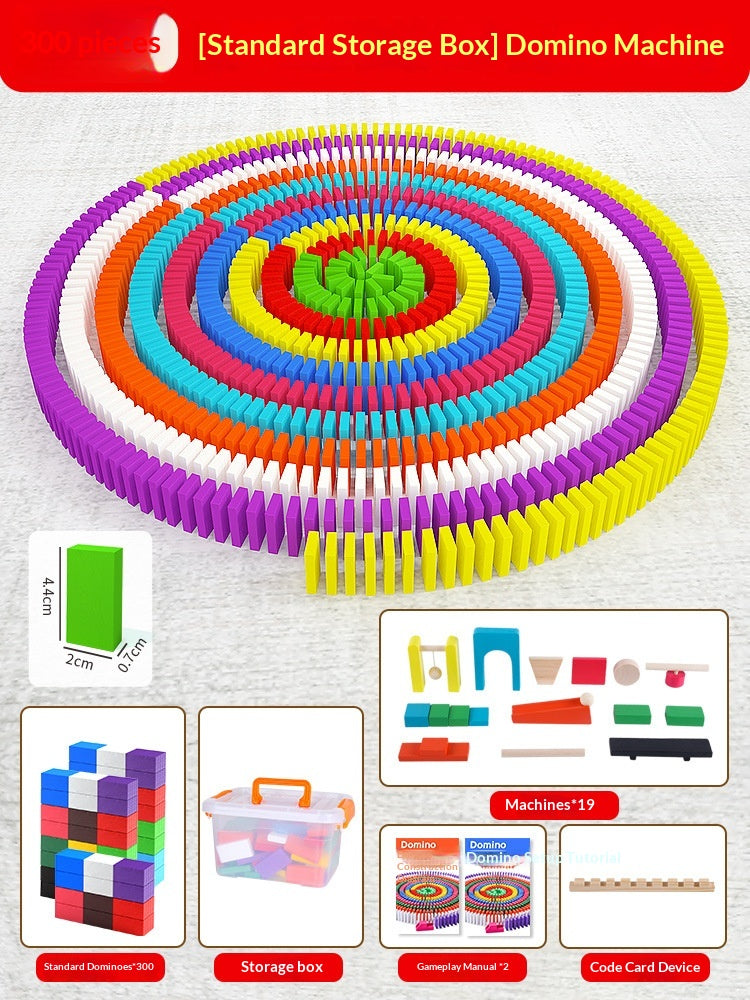 Educational Puzzle Toy Mechanism Building Blocks Gift Dominoes
