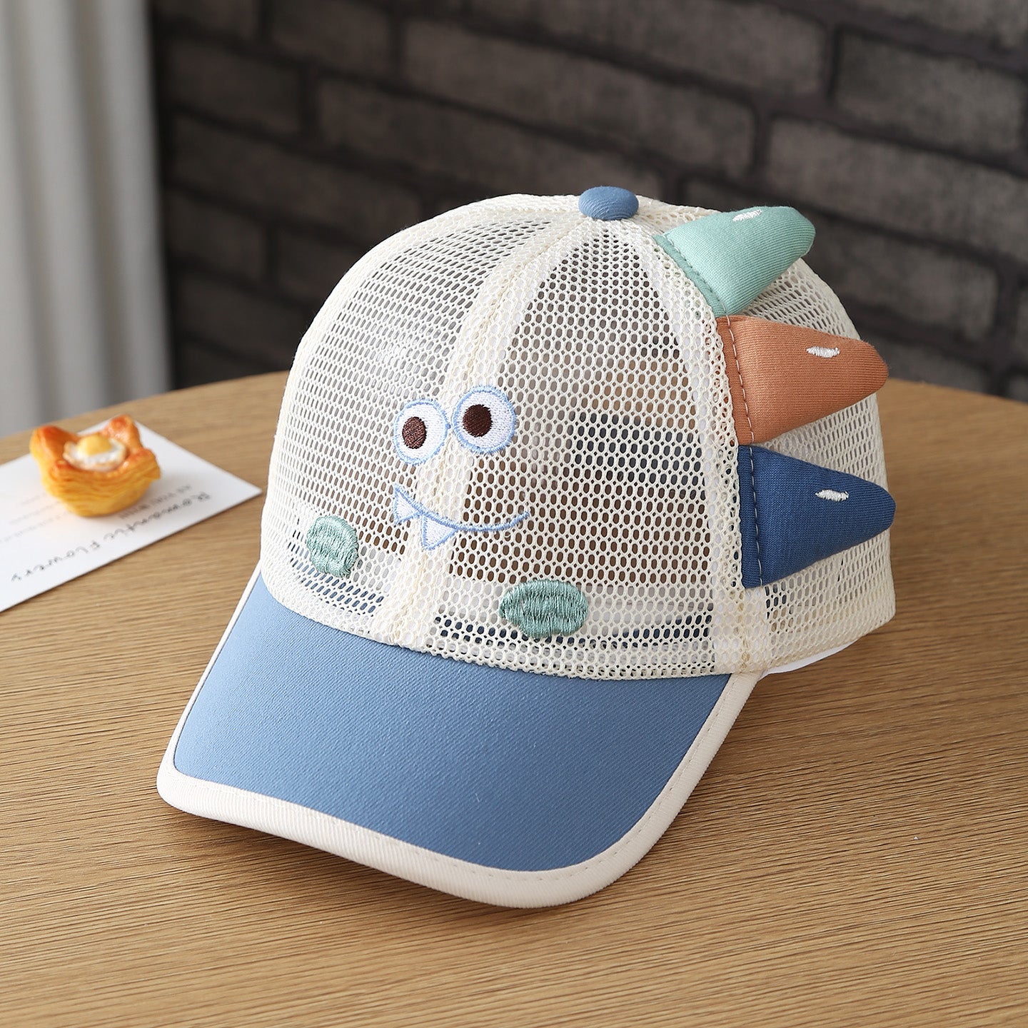 Children's Hats - Summer Boys And Girls Cartoon Ear Mesh Breathable Baseball Caps - Baby Outdoor Sun Protection Beanie Hats