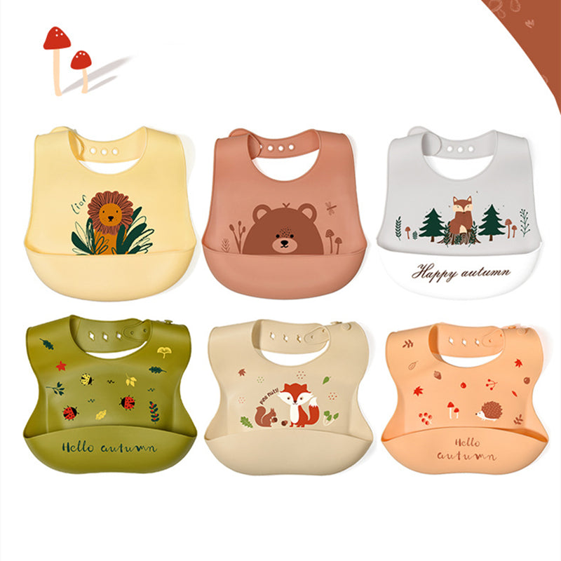 Waterproof Children's Saliva Bag Feeding Auxiliary Food Bib