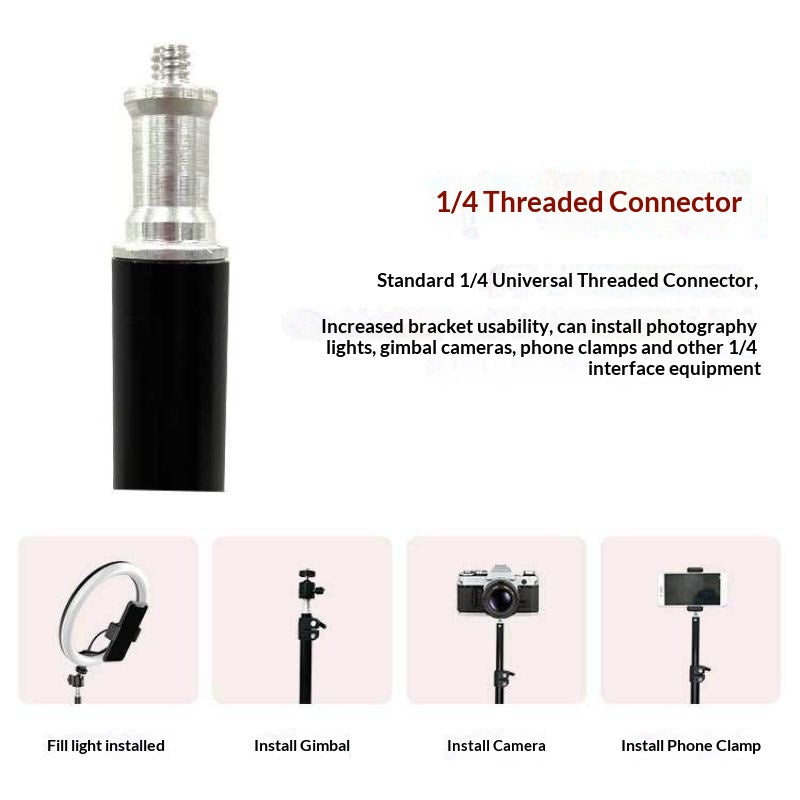 Live-streaming Tripod Stand Universal Mobile Phone And Camera Support Photography Fill-light Stand