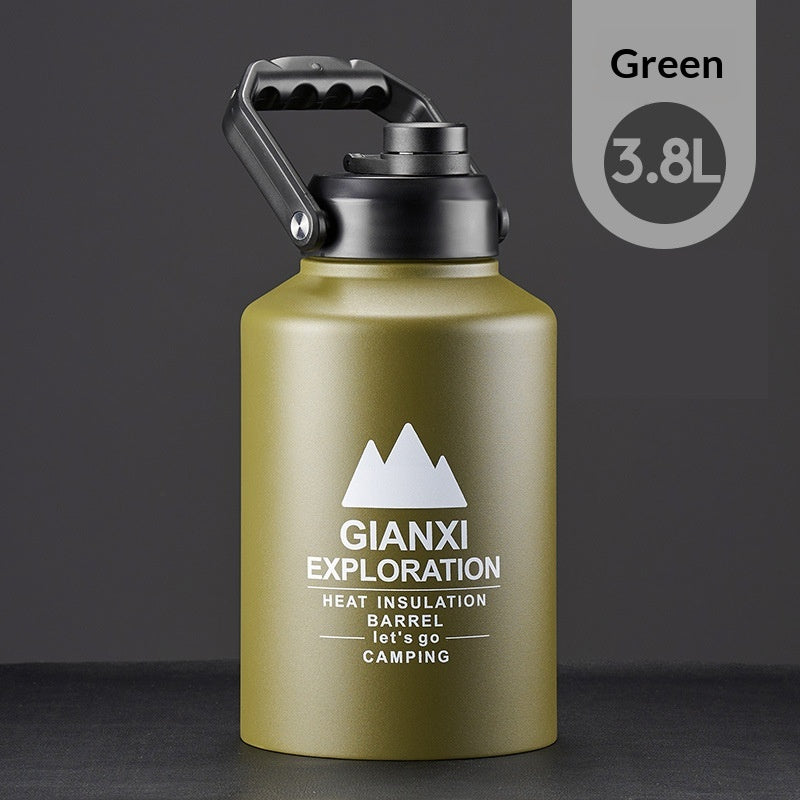 Outdoor Camping Picnic Stainless Steel Insulated Food Carrier
