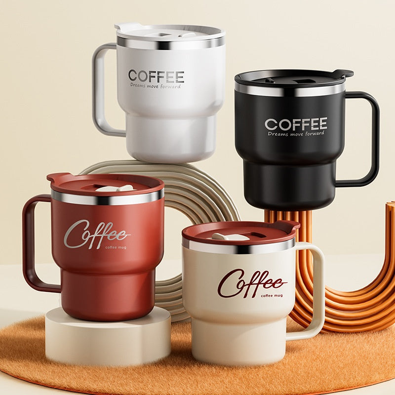 Stainless Steel Insulated Tea Cup - Creative Design Portable Vacuum Insulated Travel Mug