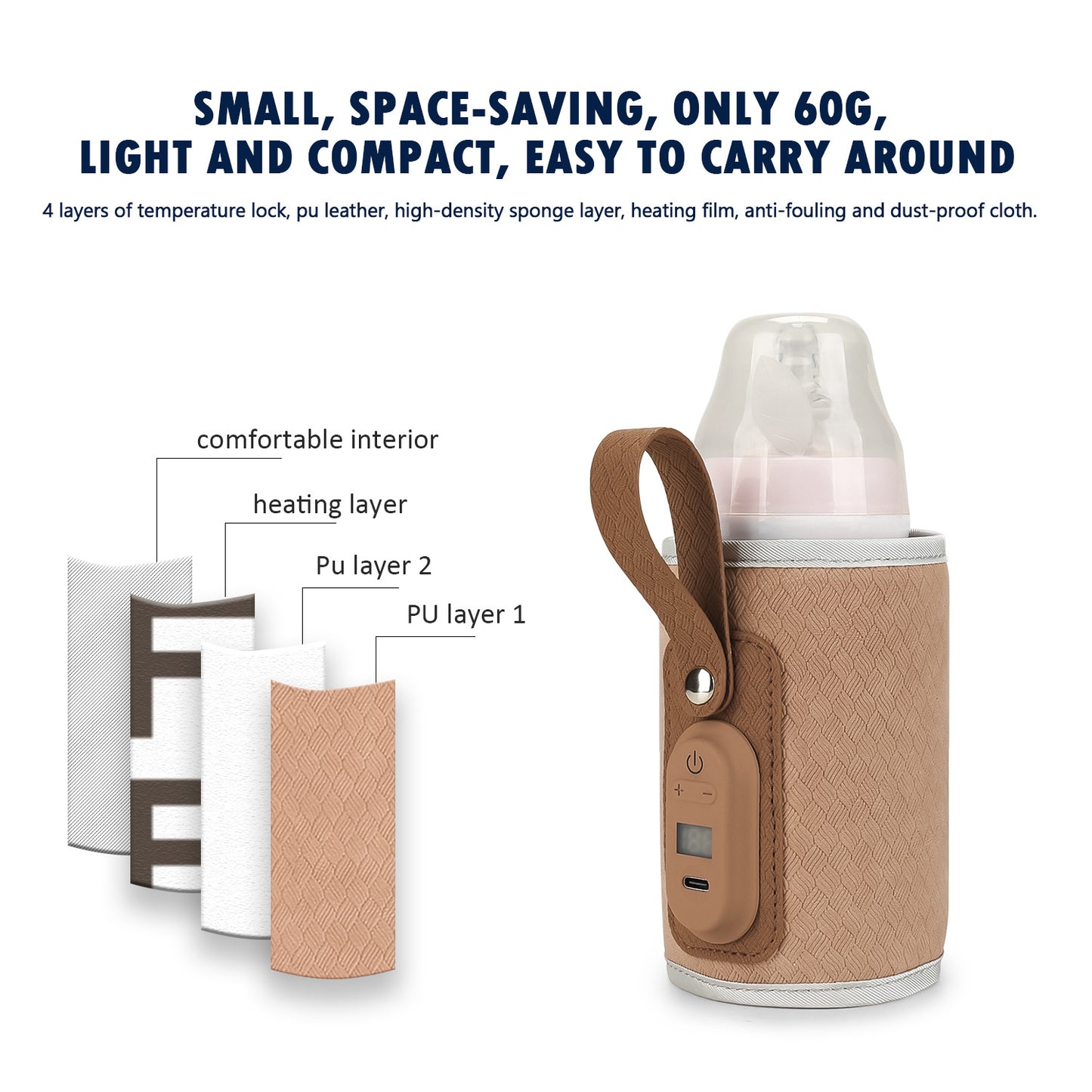 Insulation Feeding Bottle Bag Outdoor Travel Maternal And Child Constant Temperature Mummy Bag