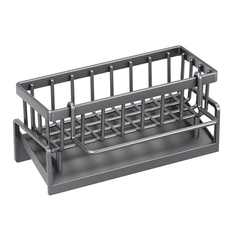 Cross-border Kitchen Sponge Rack, Draining Rack, Detergent Sorting, Multi-functional Rag Rack, Countertop Storage And Shelving Rack
