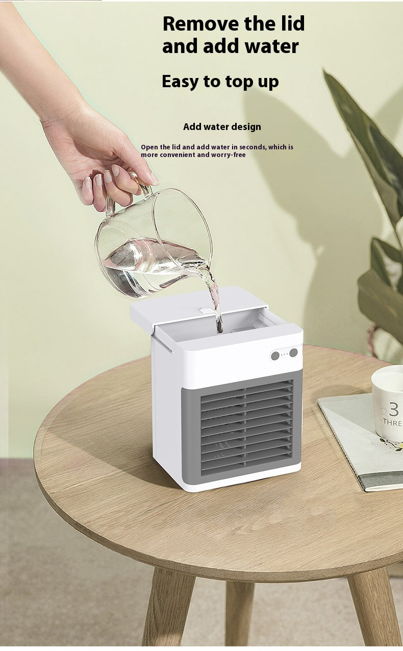 Humidifier Desktop Mini Air Cooler USB Water Cooling Fan