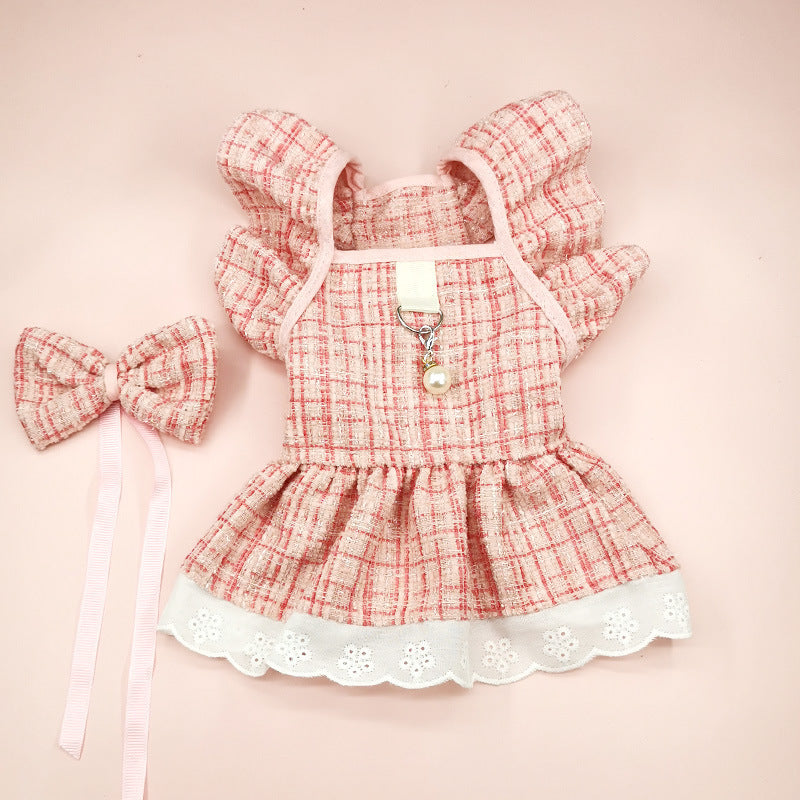 Spring And Autumn Small Dog Poodle Pet Clothing