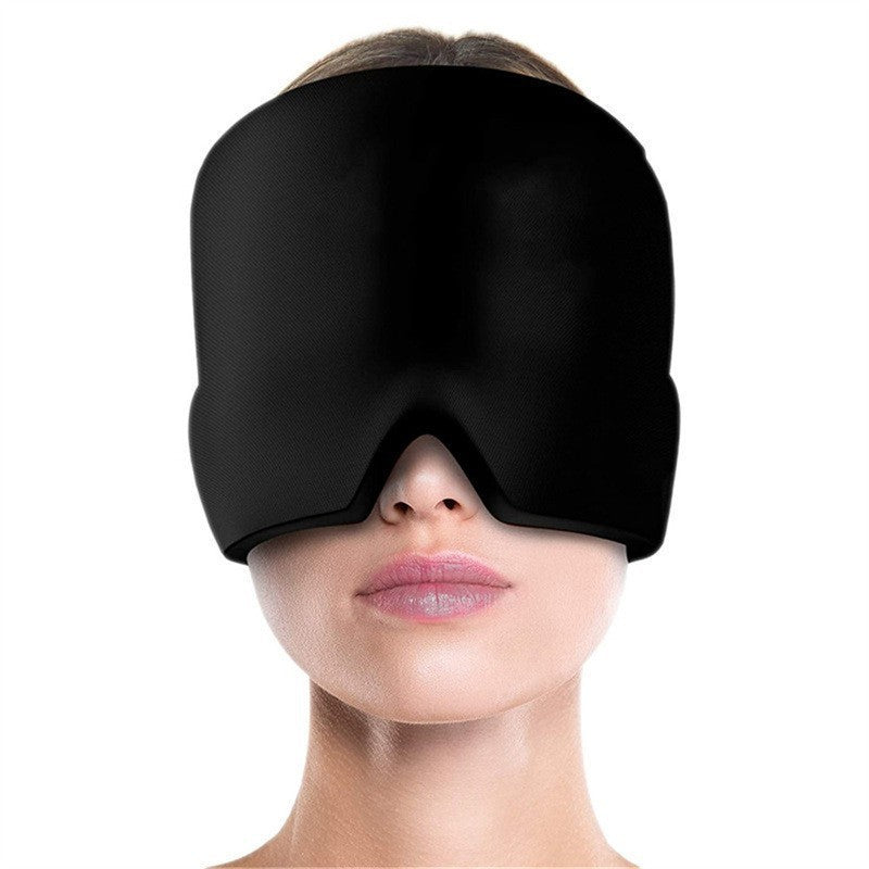 Gel Mask Ice Compress Head Cover Physical Cooling Relieve Headache