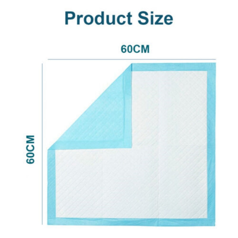 29X22X13.5 Pet Training Pads Puppy Toilet Potty Mat Indoor Dog Cat Pad 60X60cm Absorbent