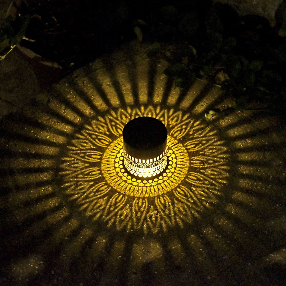 Solar-powered Desktop Lamp For Outdoor Use