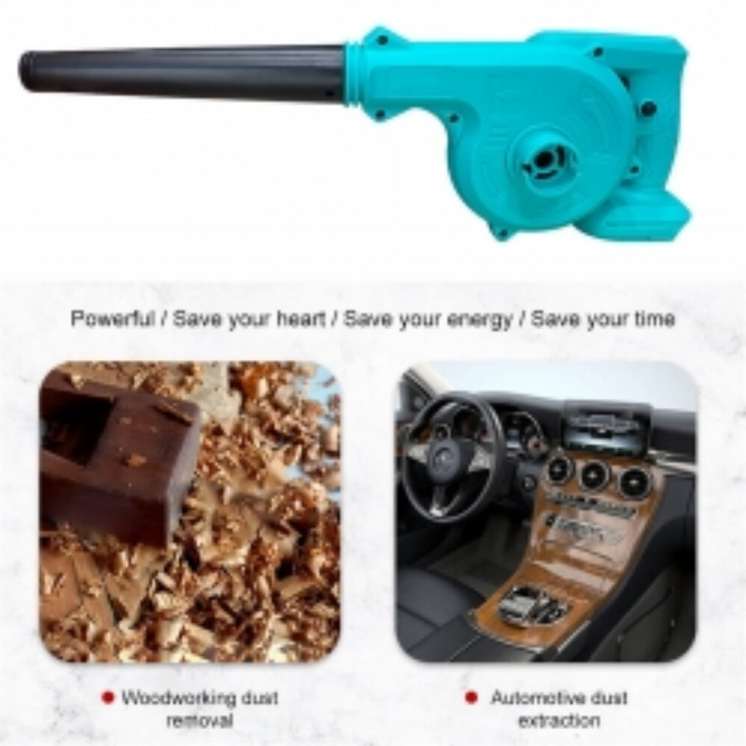 2-in-1 Cordless Electric Leaf Blower Home Car Dust Remove Vacuum Cleaner-One Electric And One Charging Blower -dual-use