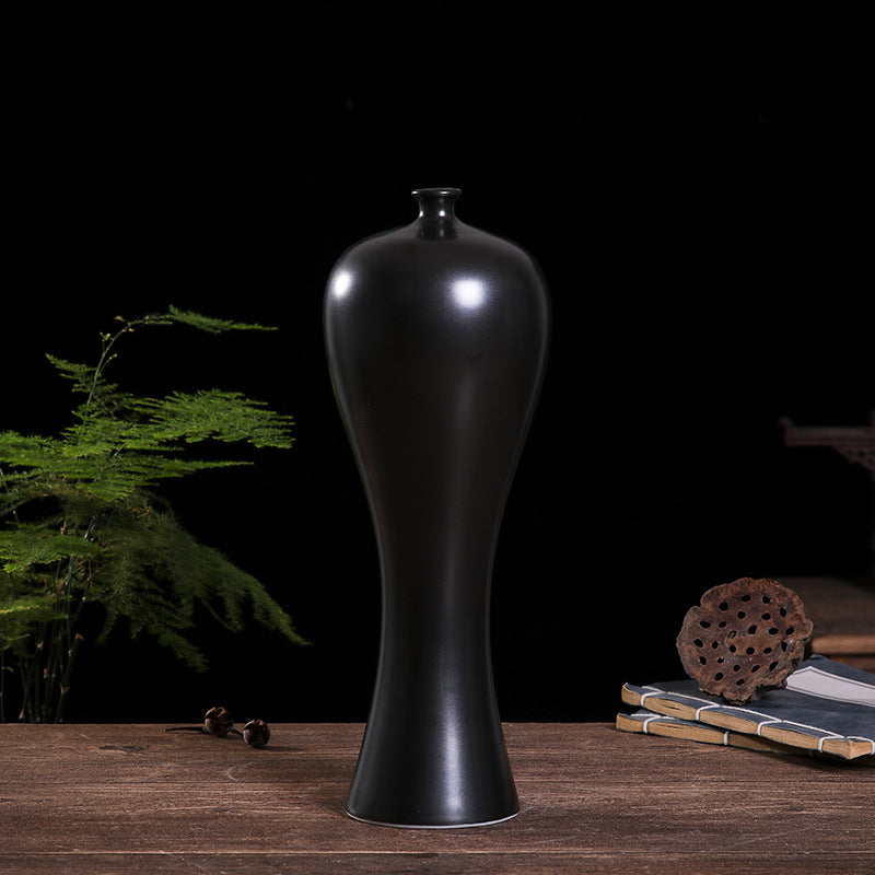 Home Decor Ceramic Color-Glazed Beauty Vase