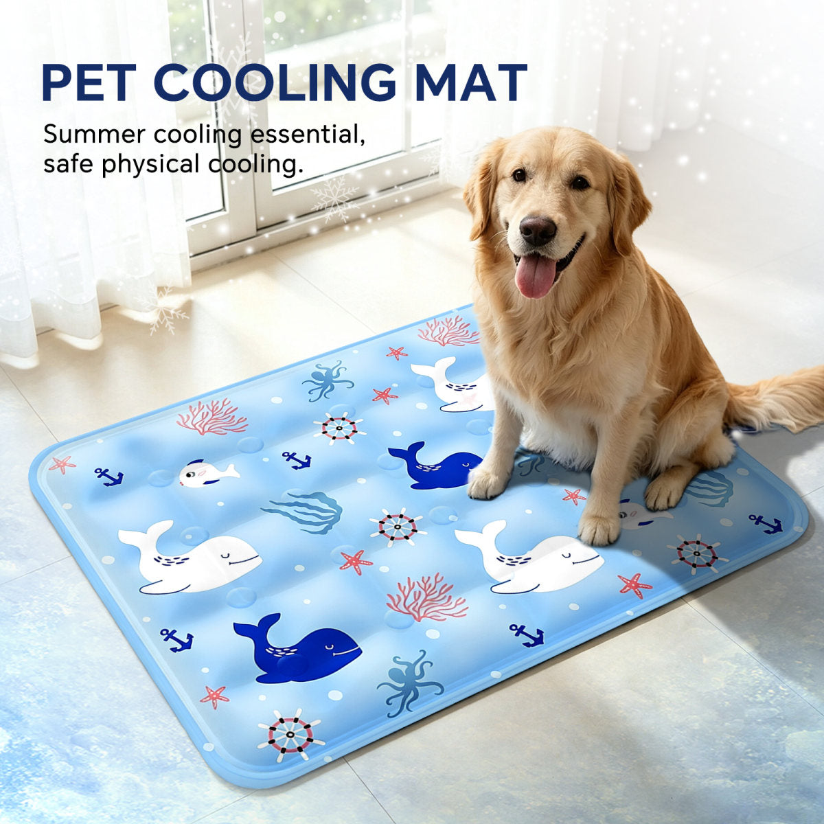Only Self Pickup---CF6090s Underwater World Pet Cooling Mat