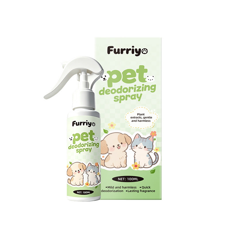 Pet Deodorizing Spray Quick Odor Eliminator And Freshener