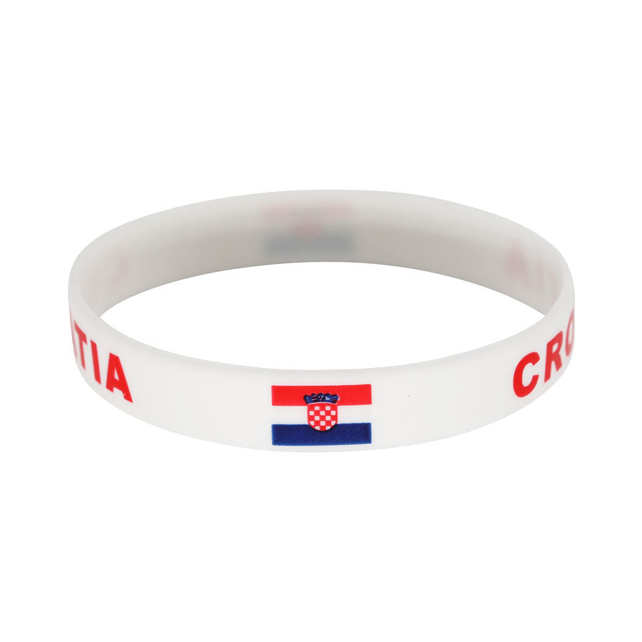 Multi Country Flag Silicone Bracelet Set, World Soccer Football Tournament Wristbands, Unisex Rubber Sports Wristband, Patriotic Stretch Bracelets For Fans Gift