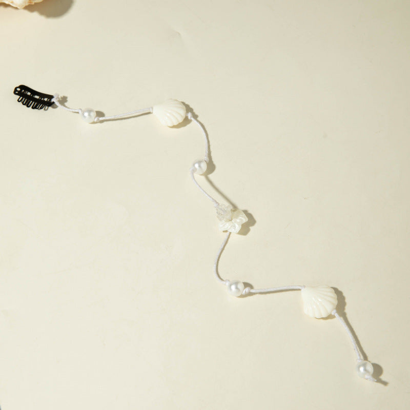 Fashionable Beach Conch Shell Braided Hair Ornament