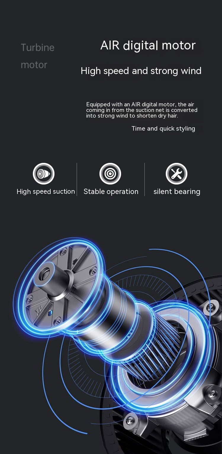 Wind Collection Electric Hair Dryer Home Hair Salon High-power Barber Shop Heating And Cooling Air Hair Dryer