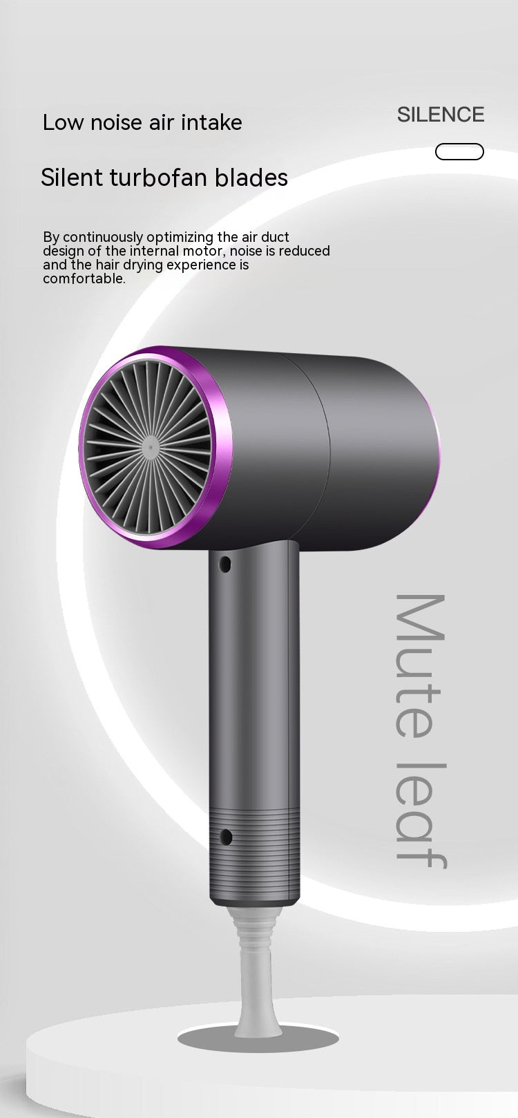 Wind Collection Electric Hair Dryer Home Hair Salon High-power Barber Shop Heating And Cooling Air Hair Dryer