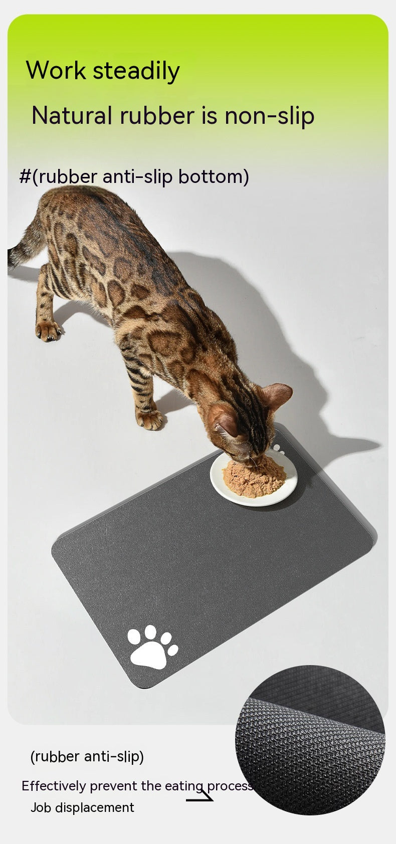 Pet Feeding Mat Dogs And Cats Placemat Washable And Reusable Dog Training Absorbent Urine Pad Quick-drying