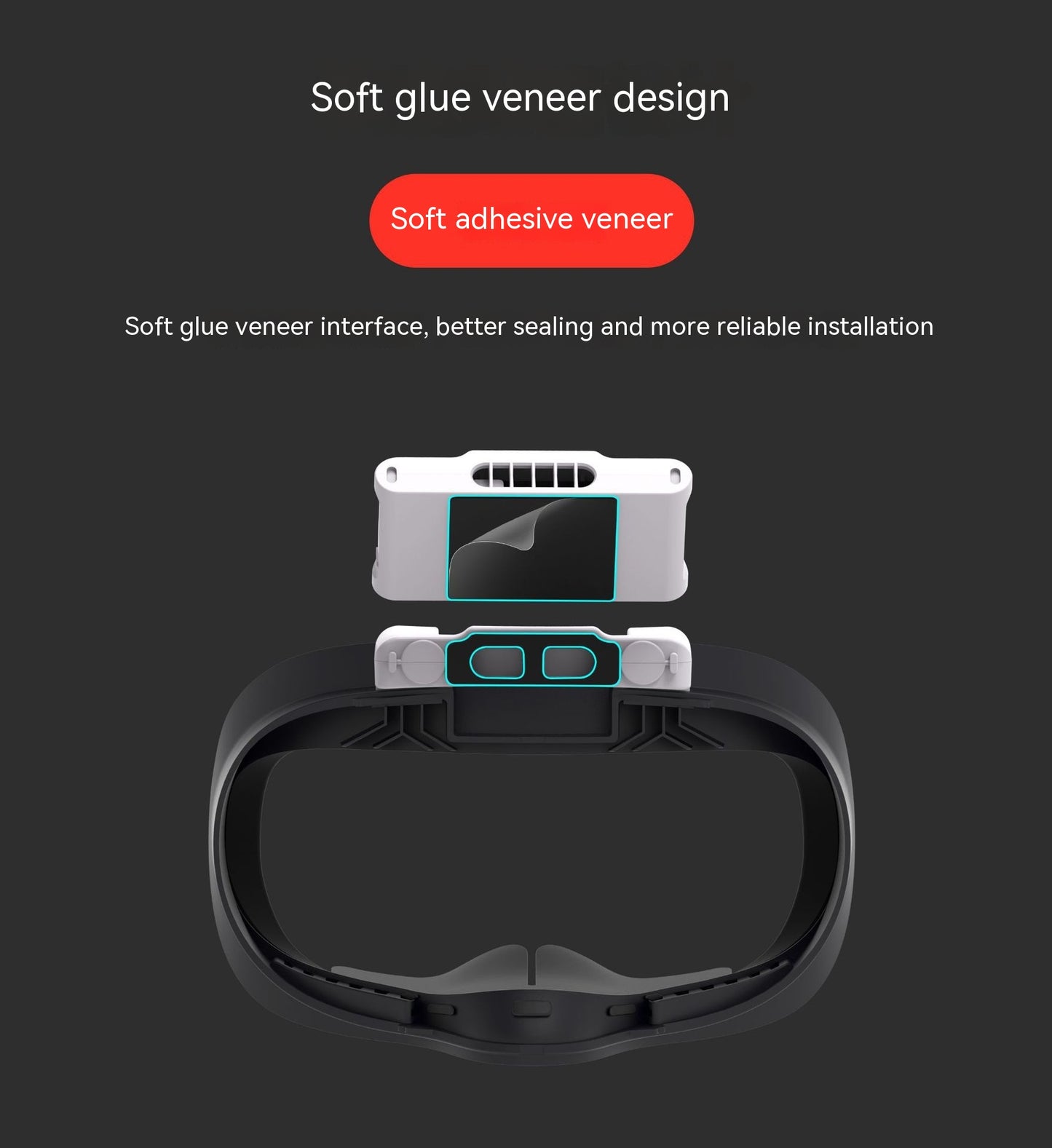 Air Circulation Cooling VR Magnetic Suction Relief Atomization Fan
