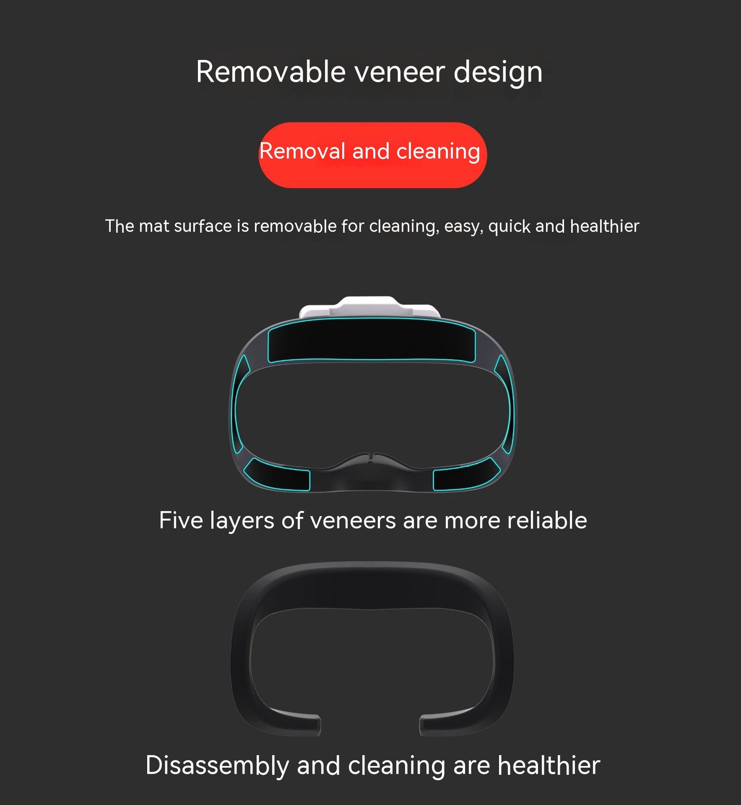 Air Circulation Cooling VR Magnetic Suction Relief Atomization Fan