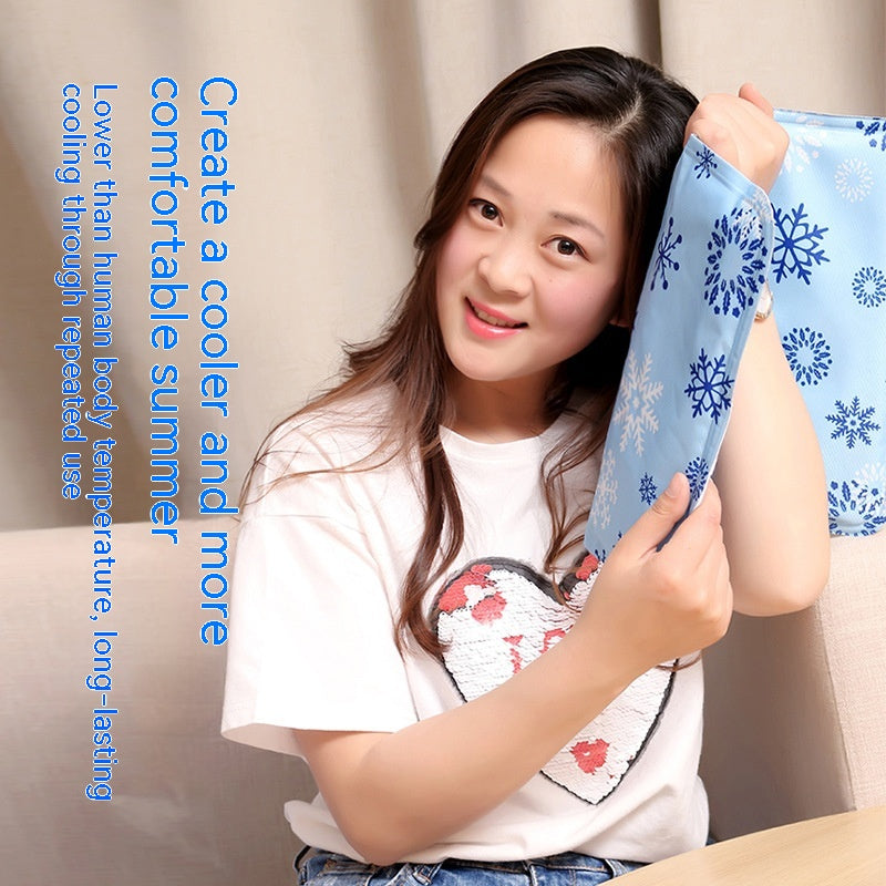 Summer Gel Ice Pad Cushion Ice Cushion Mattress Cooling Soft Ice Pad