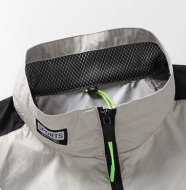 Cooling Air Conditioning Clothes Short Sleeve Large Fan Outdoor Sun Protection Work Uniforms