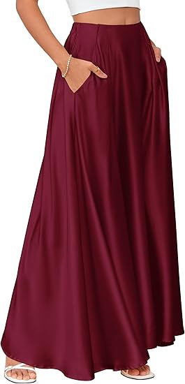 New Elegant Solid-color Pocket Dress For Women