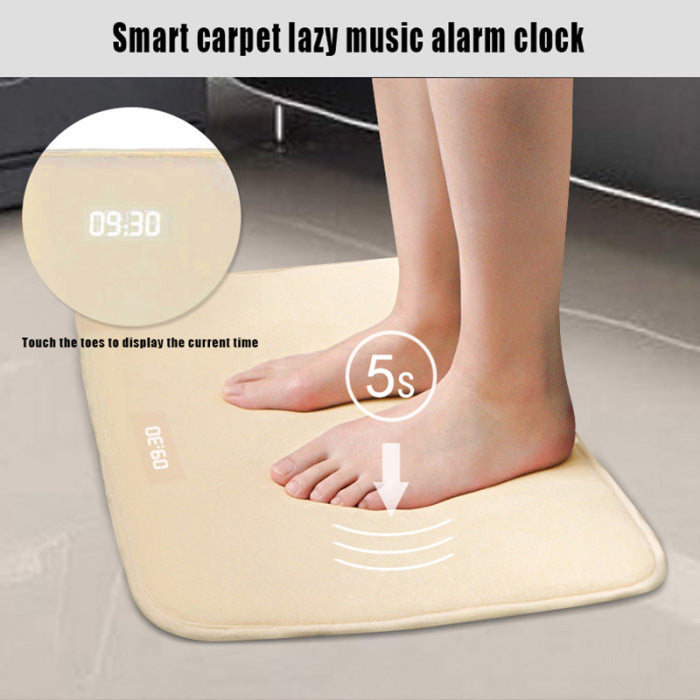 Smart Wake-up Device For Lazy Professionals And Students A Music Carpet-style Alarm Clock