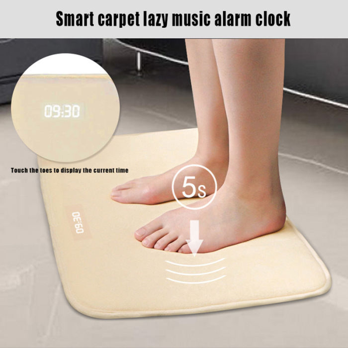 Smart Wake-up Device For Lazy Professionals And Students A Music Carpet-style Alarm Clock
