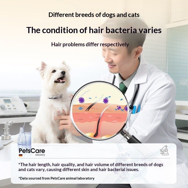 Pet Shampoo With Antibacterial And Anti-mite Properties For Dogs