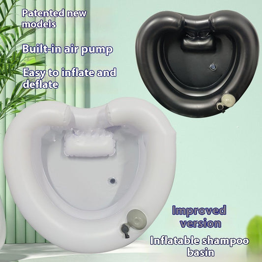 Folding Pvc Inflatable Shampoo Basin Care Supplies