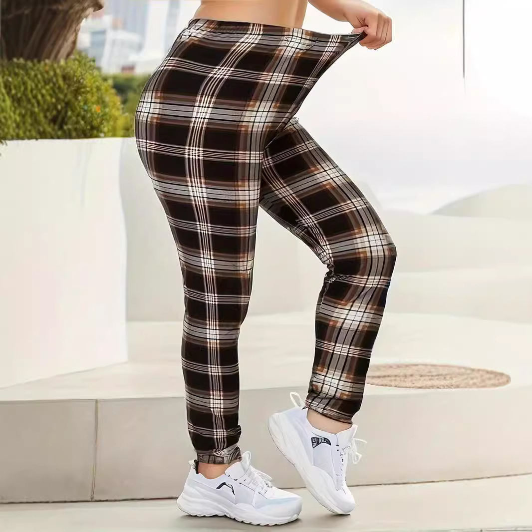 Striped Series Simple Yoga Pants Belly Contracting And Hip Lifting