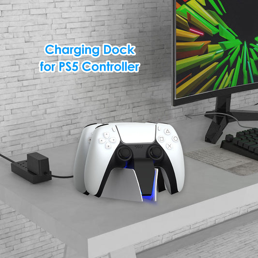 Dual-charge PS5 Controller Charger Controller Charging Dock