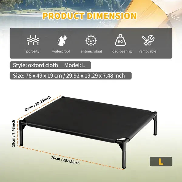Elevated Breathable Mesh Pet Bed, Indoor&Outdoor Use, Sizes For Small To XL Pets - 2026 Must-Buy