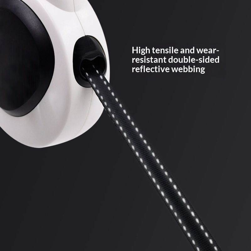 Pet Automatic Retractable Reflective LED Leash