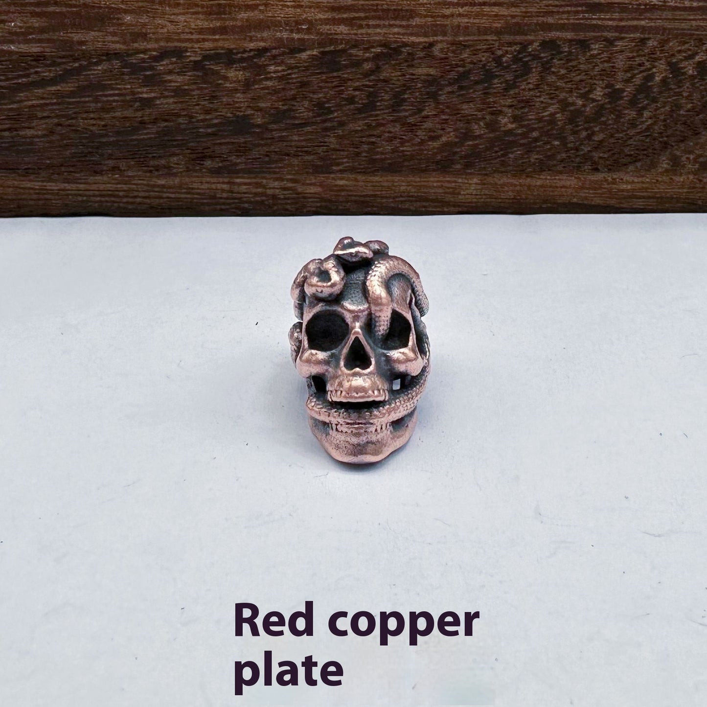 Fashion Double Snake Skull Pendant Accessories