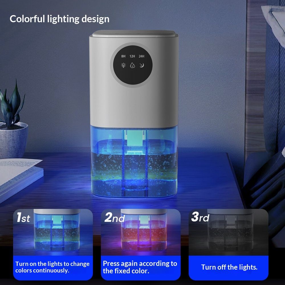 Large-Capacity Smart Dehumidifier For Home Use
