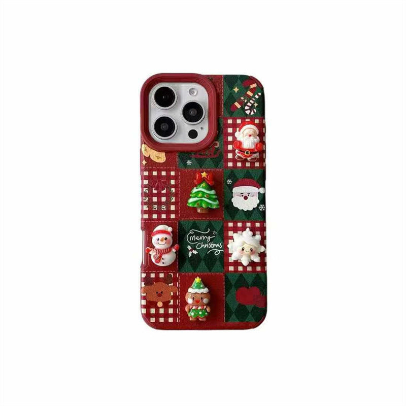 Cortex 3D Santa Claus Phone Case With Full-body Drop Protection