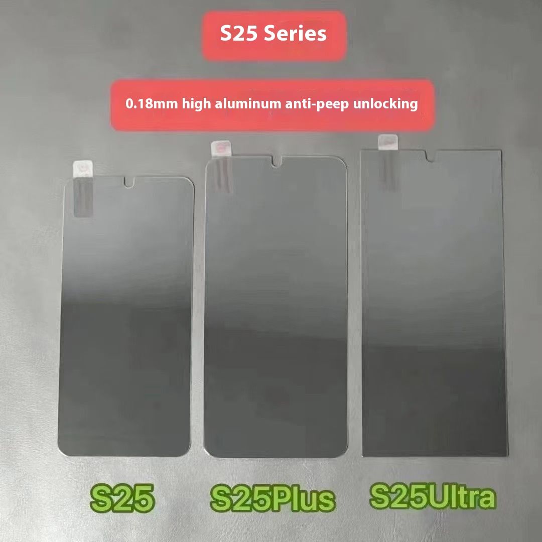 Fingerprint Unlock Peep-proof Mobile Phone Lens Protective Film